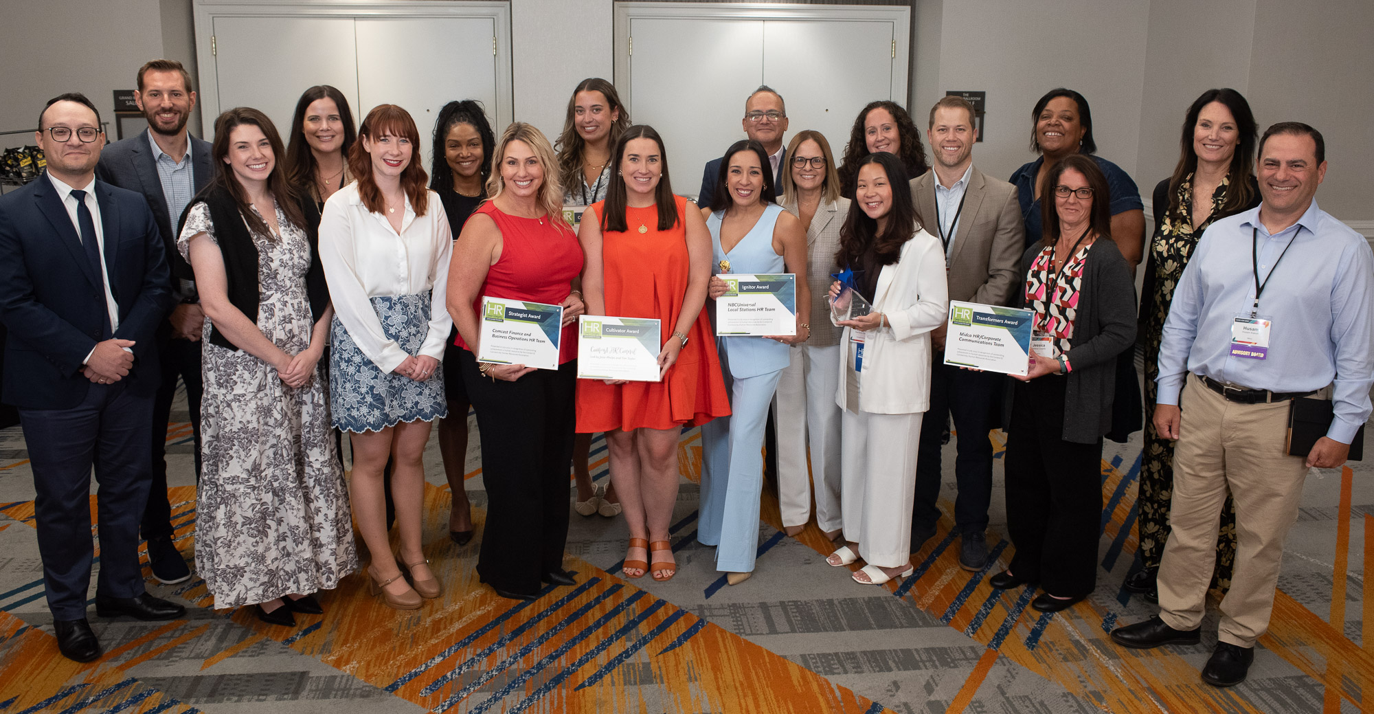2025 winners of HR Game Changer awards.